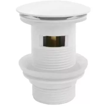 

Донный клапан для раковины Ceramalux белый (RD001GW)