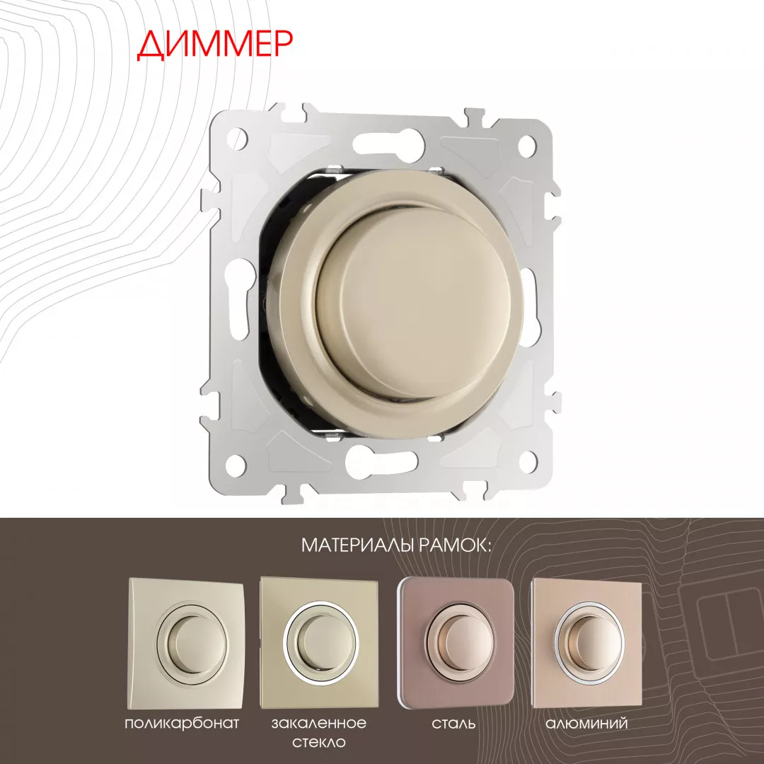 

Диммер Arte Milano 202.48-1.shampan