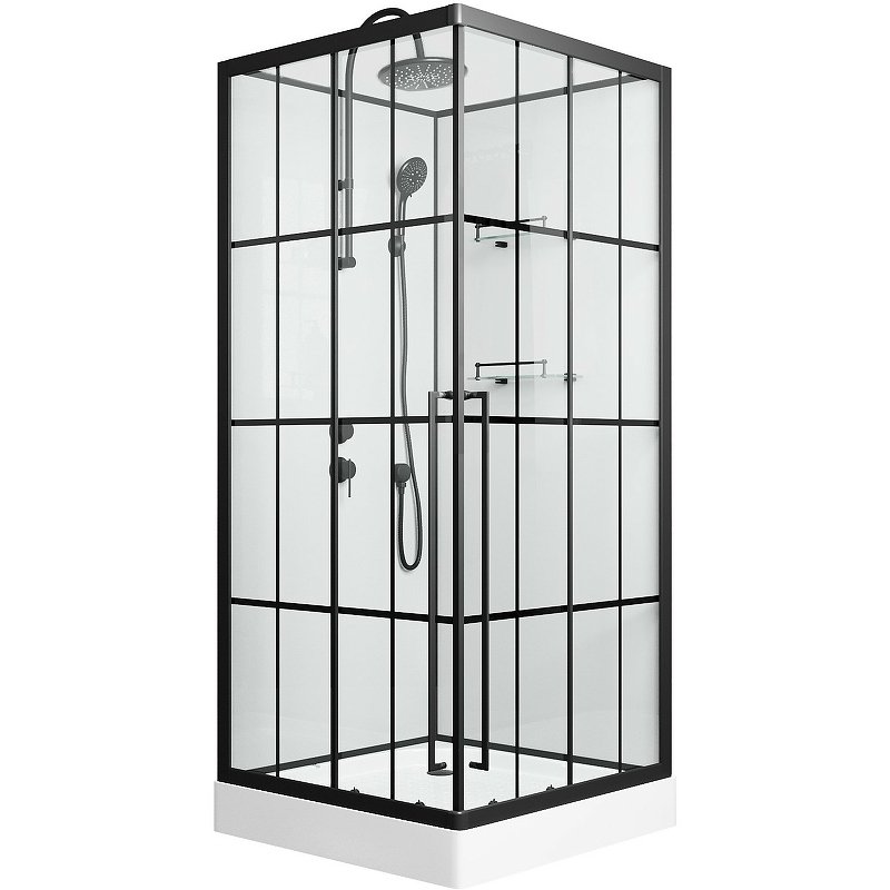 

Душевая кабина Niagara Standart ST100/15QL/KL/BKT 100x100, L