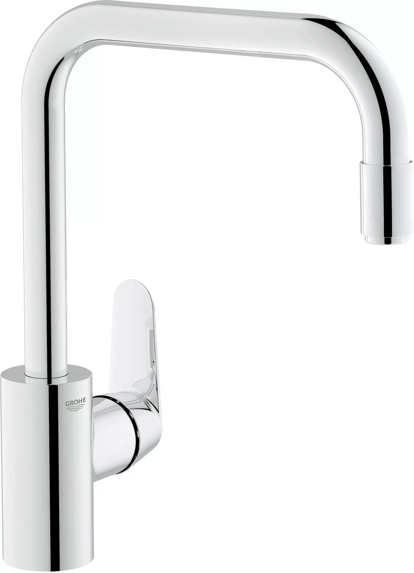 

Смеситель для кухонной мойки Grohe Eurodisc Cosmopolitan хром (31122002), Хром;серый