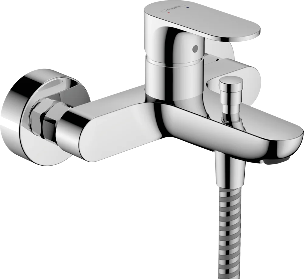 

Смеситель для ванны с душем Hansgrohe Rebris S хром