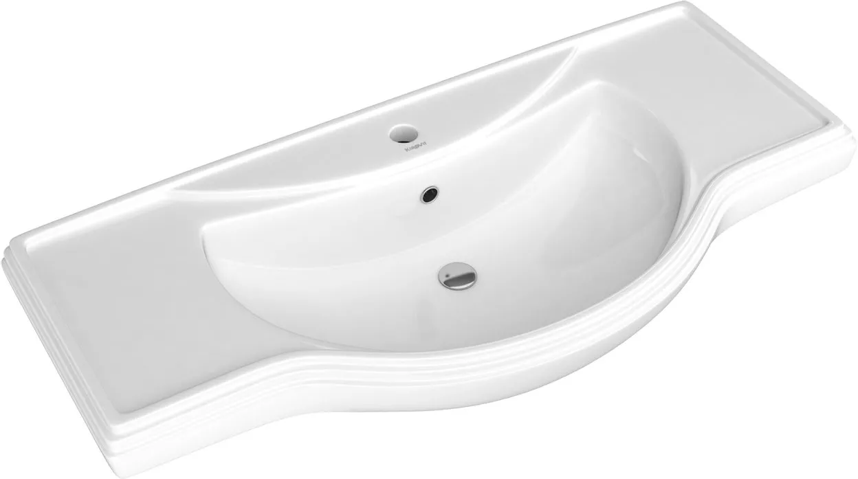 

Мебельная раковина Aquanet Лагуна 106.3 см (00188365), Белый