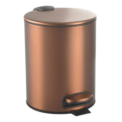 

Мусорное ведро Boheme 10426-BRB brushed bronze