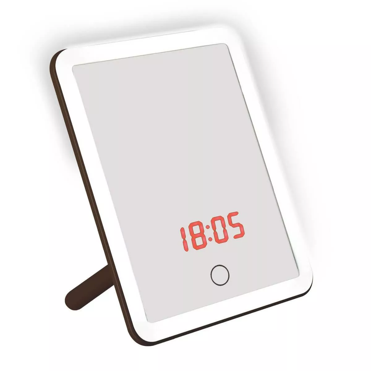 

Зеркало с подсветкой Uniel TLD-591 Brown/LED/80Lm/6000K/Dimmer/T+M UL-00004160