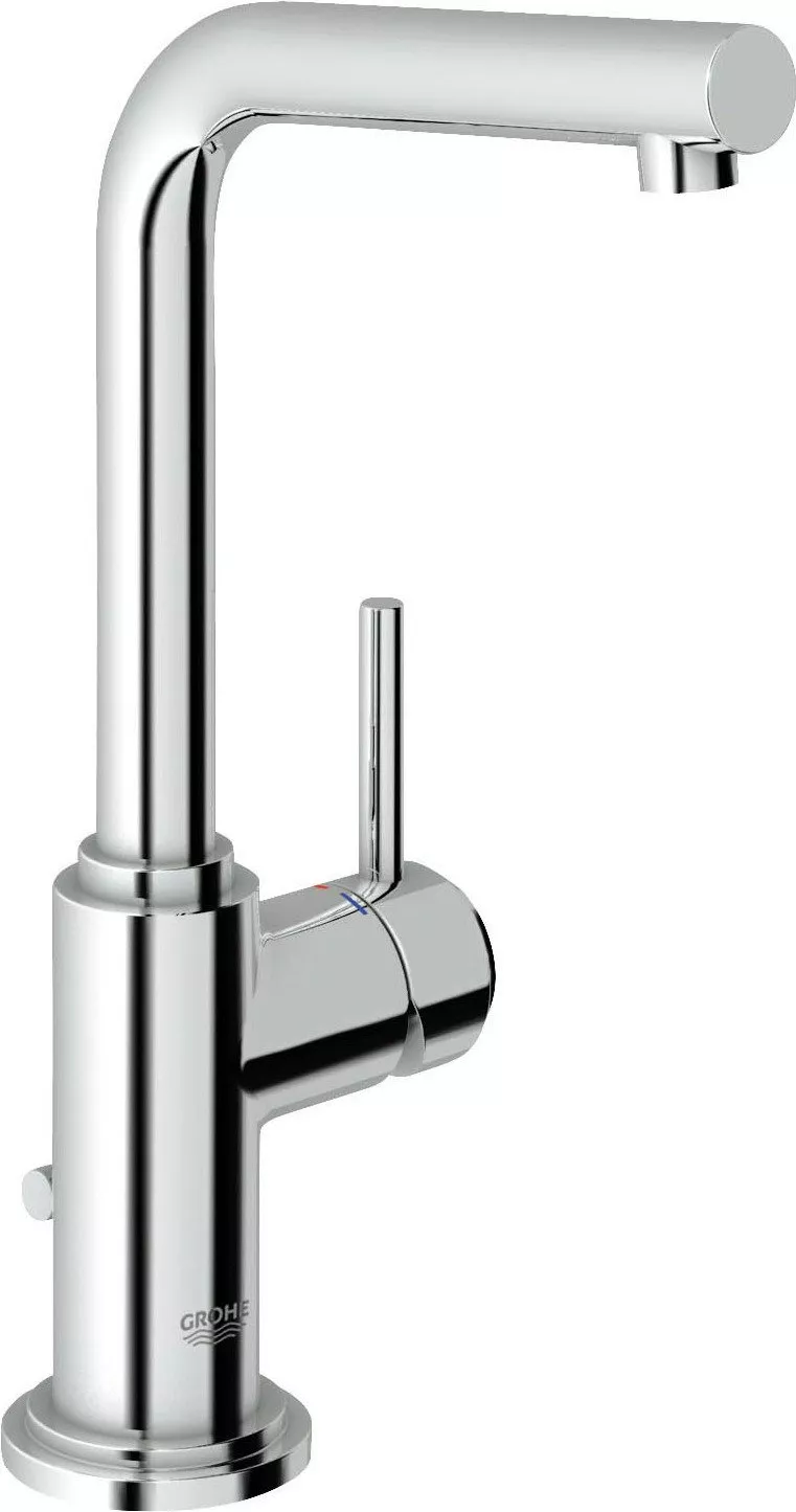 

Смеситель для раковины Grohe Atrio OHM 7° хром (32129001), Хром;серый