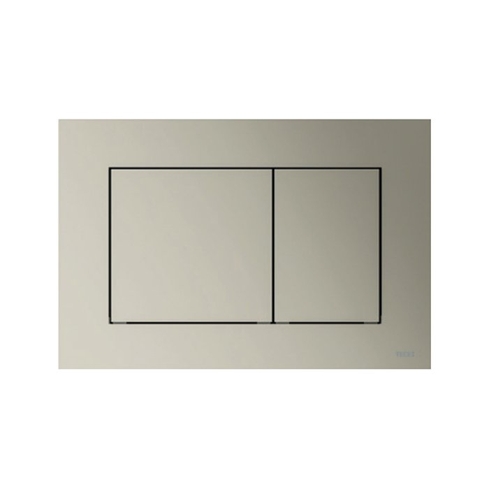 

TECEnow. Панель смыва, пластик, никель металлик