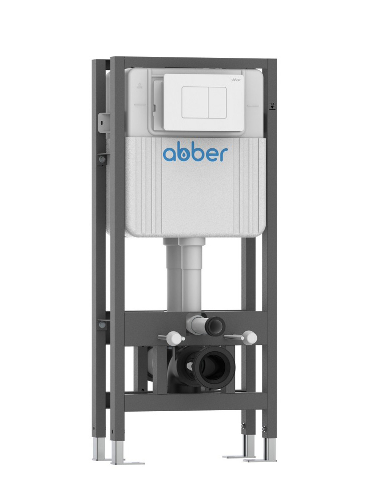 Инсталляция для унитаза Abber AC0106 с креплением в пол с регулировкой по высоте 34000₽