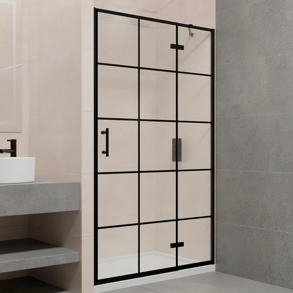 

Душевая дверь RGW Passage PA-07B R 90х195 профиль черный стекло прозрачное