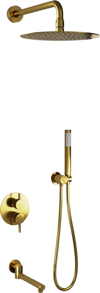 Душевой комплект RGW Shower Panels SP-55G золото