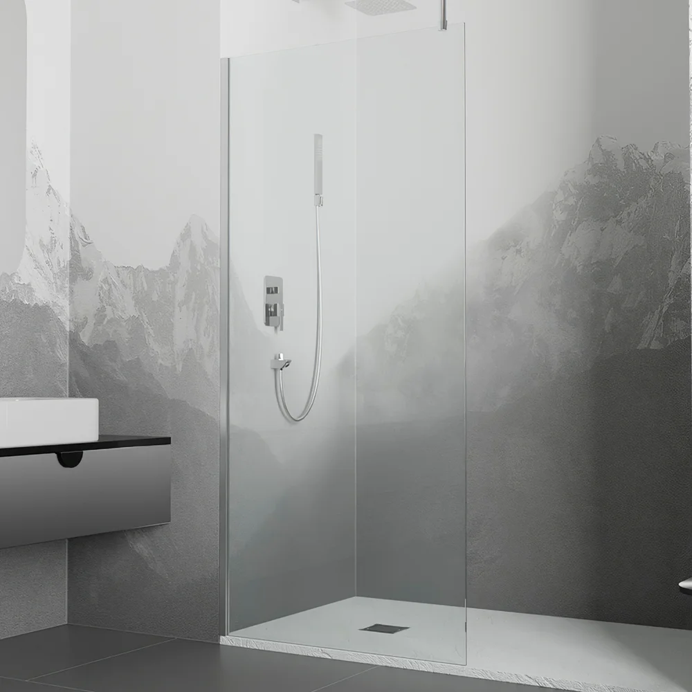 

Душевая перегородка RGW Walk In WA-003 90х195 профиль хром стекло прозрачное