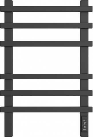 

Полотенцесушитель электрический Двин N plaza neo 60/40 чёрный матовый
