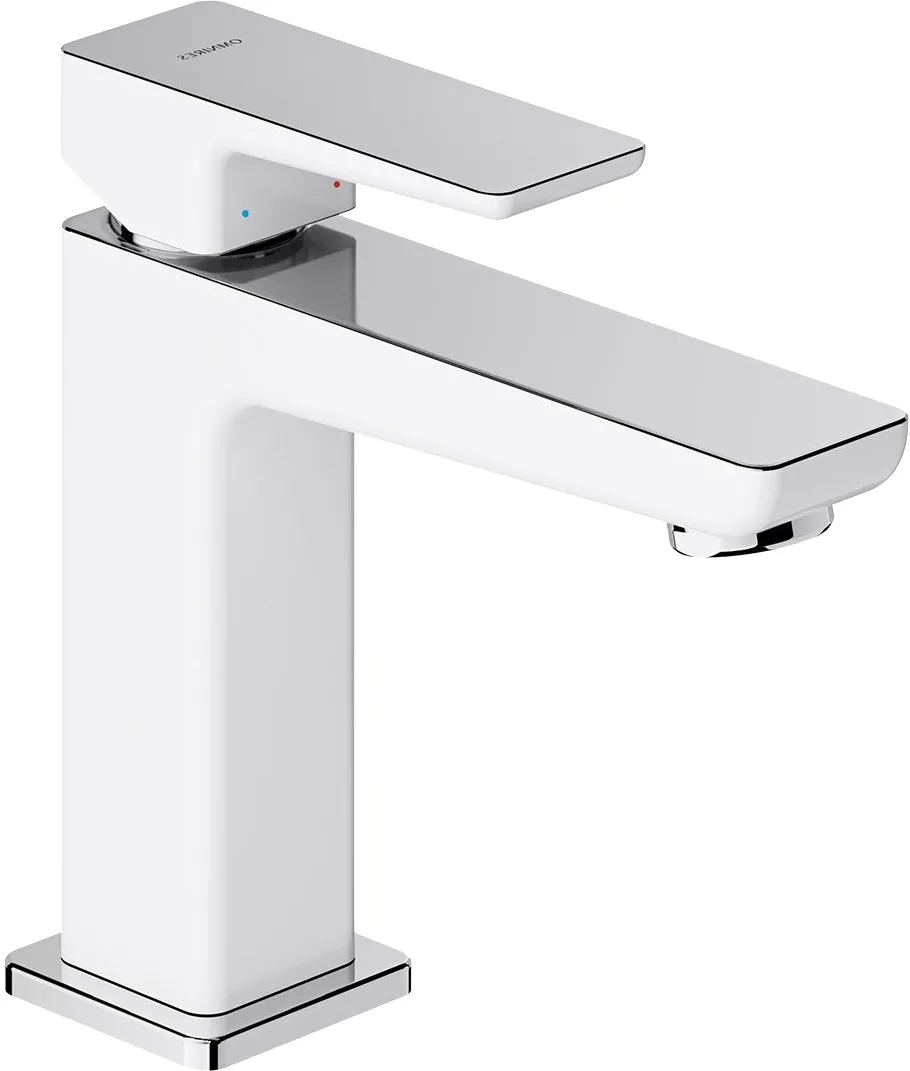 

Смеситель для раковины Omnires Parma 7410 хром-белый