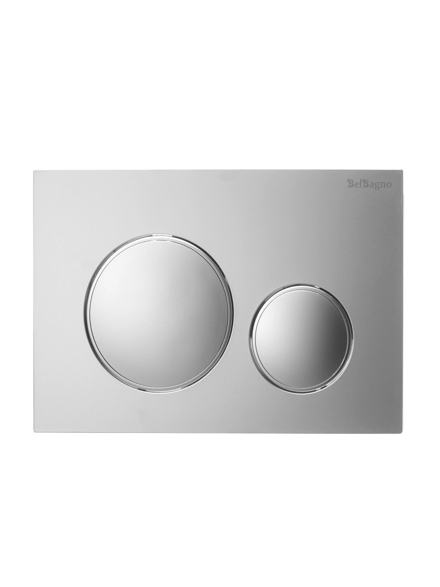 

Кнопка смыва для унитаза BelBagno BB-17C-IN пластик, цвет сатин