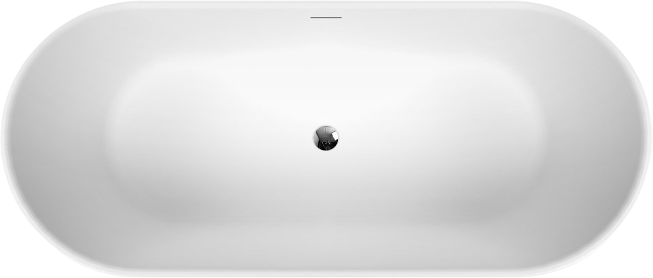 

Акриловая ванна BelBagno BB417-1900-800 190x80 см, отдельностоящая, белая, овальная, вклеенный каркас, со сливом-переливом, с донным клапаном