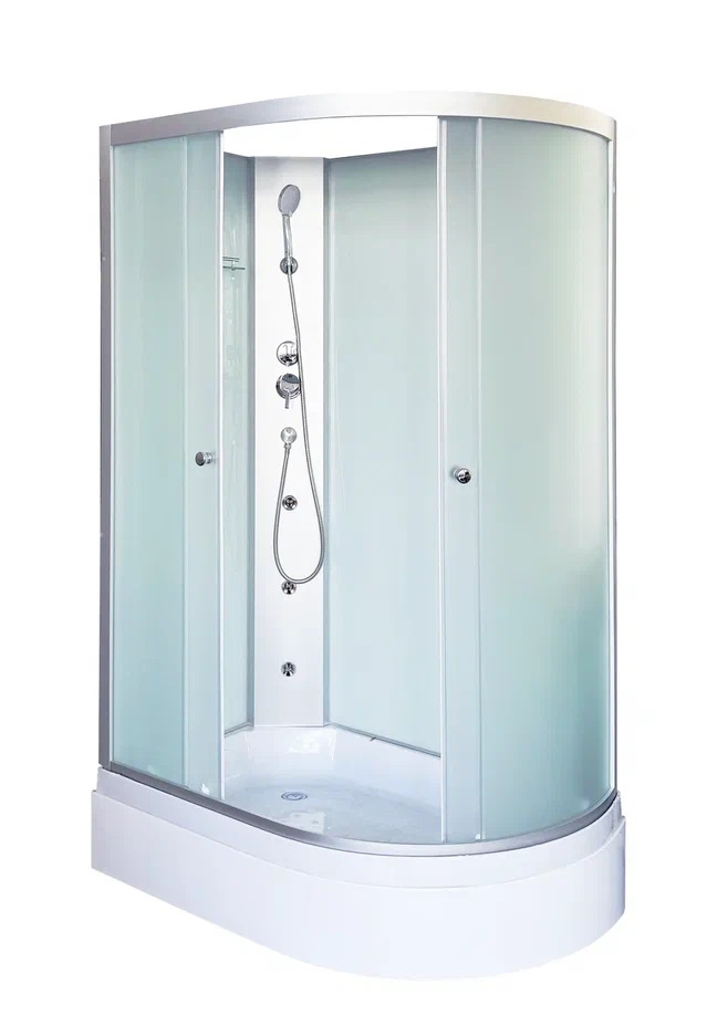 

Душевая кабина DTO LM720LN с гидромассажем (120х80х200), средний поддон (27 см), профиль хром, стекло матовое (4 мм), 4 места