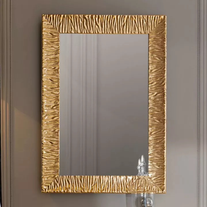 Зеркало в ванную Kerasan Retro 70 см (736503), размер 70, цвет золото - фото 1