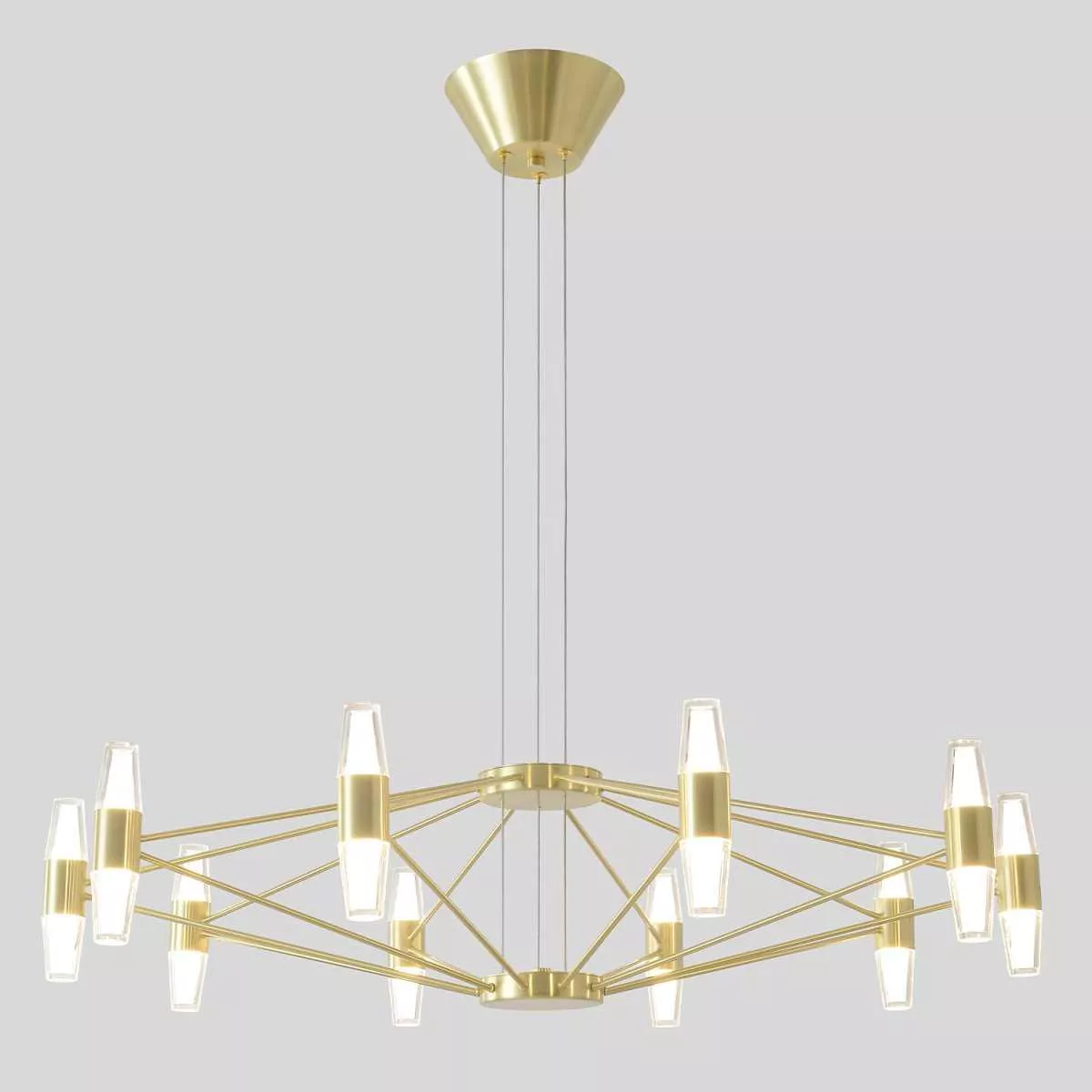 

Подвесная люстра Crystal Lux DOROTEA SP10 GOLD