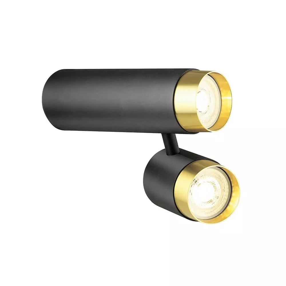 

Спот Lumien Hall Саурис LH8020/2C-BK-GD