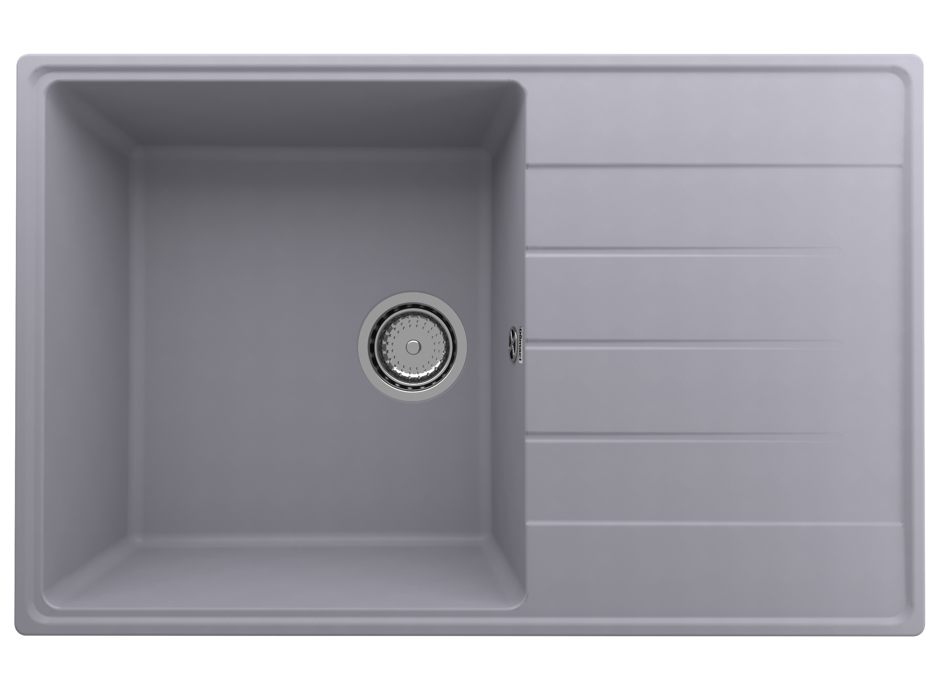 

Мойка кухонная Domaci Солерно DP 780-05 бетон