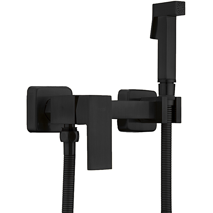 Гигиенический душ Frap F7504-6 со смесителем черный 9341₽