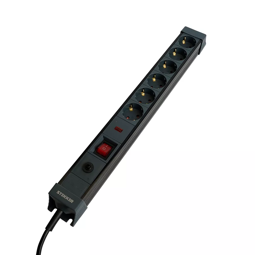 

Сетевой фильтр 6-местный с/з Stekker Techno HM22-61-02 50159