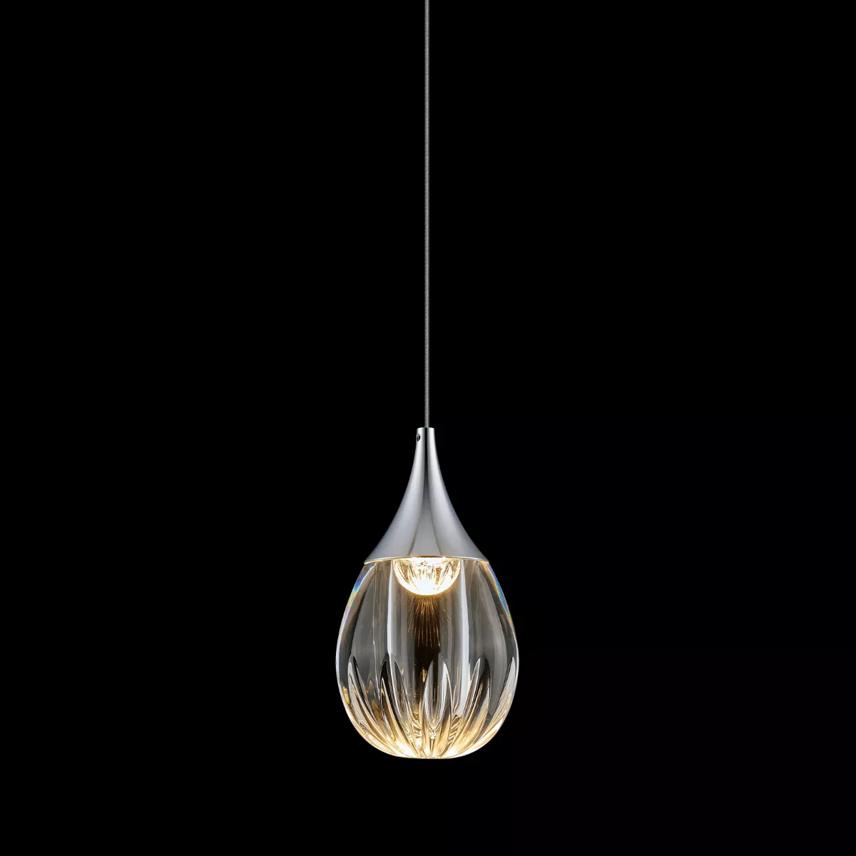 

Подвесной светильник Delight Collection Stilla MD24001004-1A chrome/clear