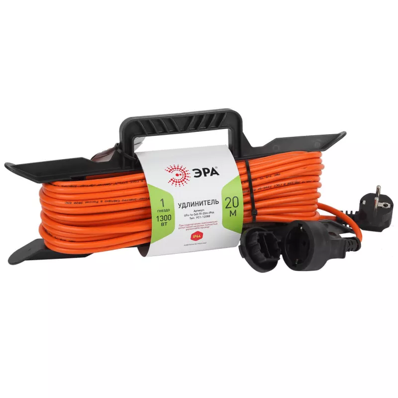 

Удлинитель силовой ЭРА UFx-1e-3x0.75-20m-IP44 Б0046826