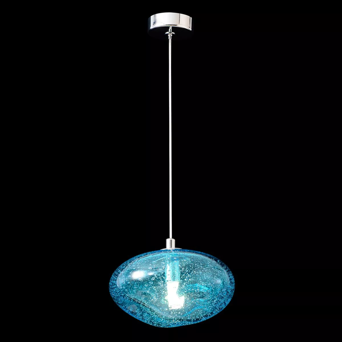 

Подвесной светильник Crystal Lux FORMLESS SP1 BLUE