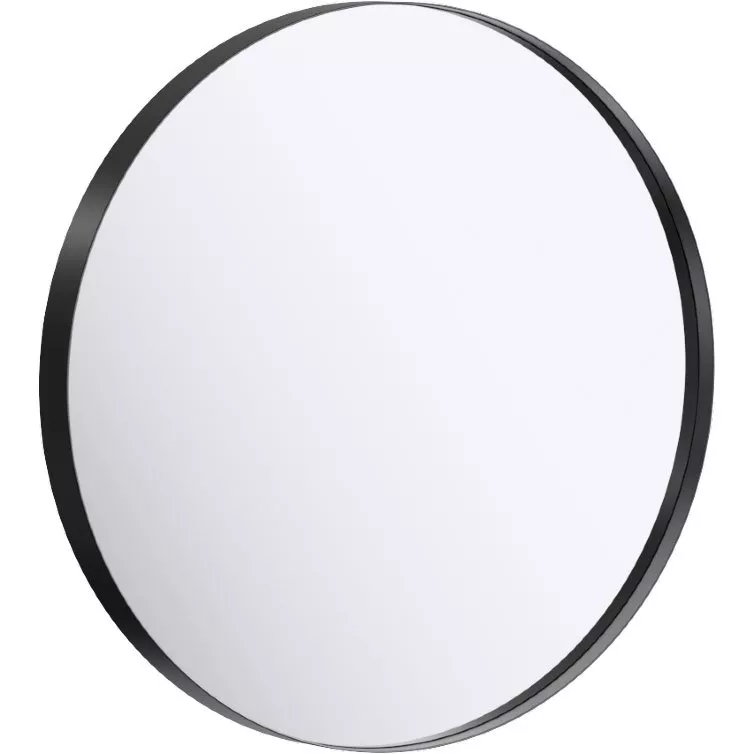 Зеркало Aqwella Rm 80 черное RM0208BLK - фото 1
