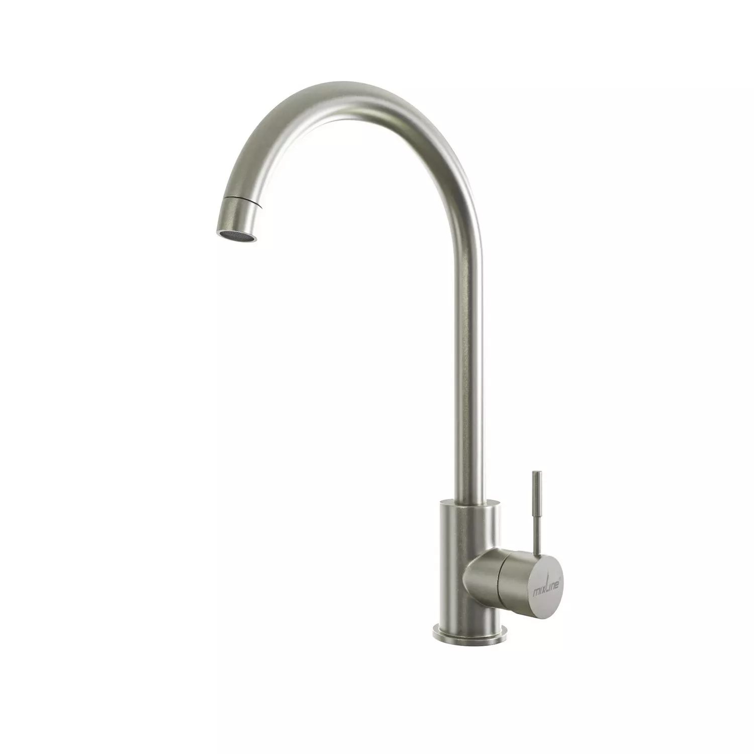 

Смеситель для кухни 35k MIXLINE MLSS-0303 трубчатый излив (505147)