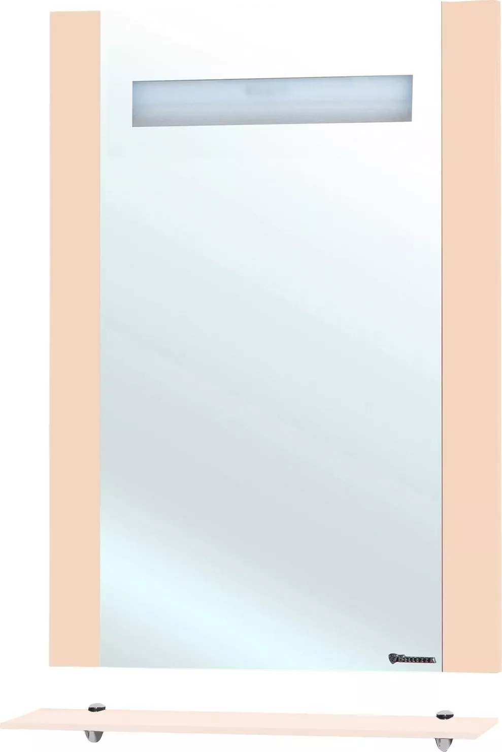 Зеркало Bellezza Берта подвесная 60 бежевое, размер 58, цвет бежевый 4610709050075 - фото 1