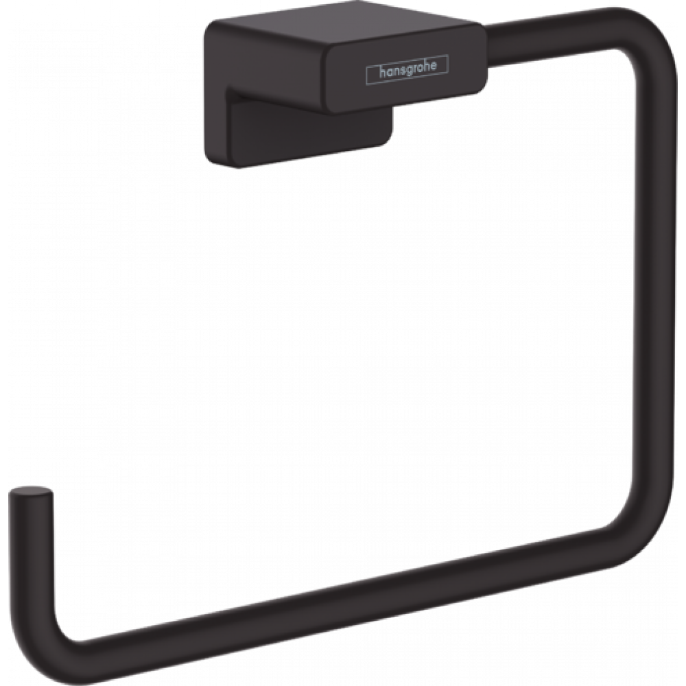 

Кольцевой держатель полотенец AddStoris Hansgrohe 41754670, матовый черный