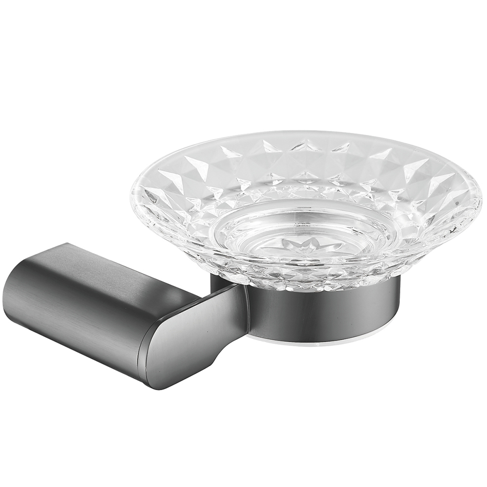 Мыльница Rose RG17T RG1703T настенная стеклянная 2519₽