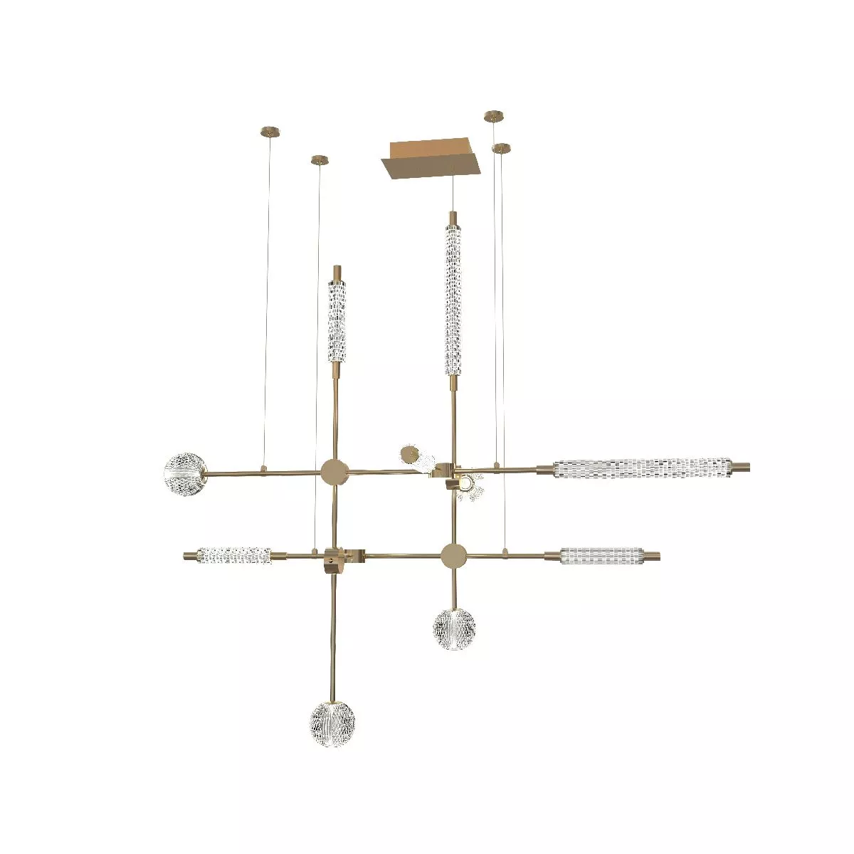 

Подвесная люстра Delight Collection MD24083005-10AY-001 gold
