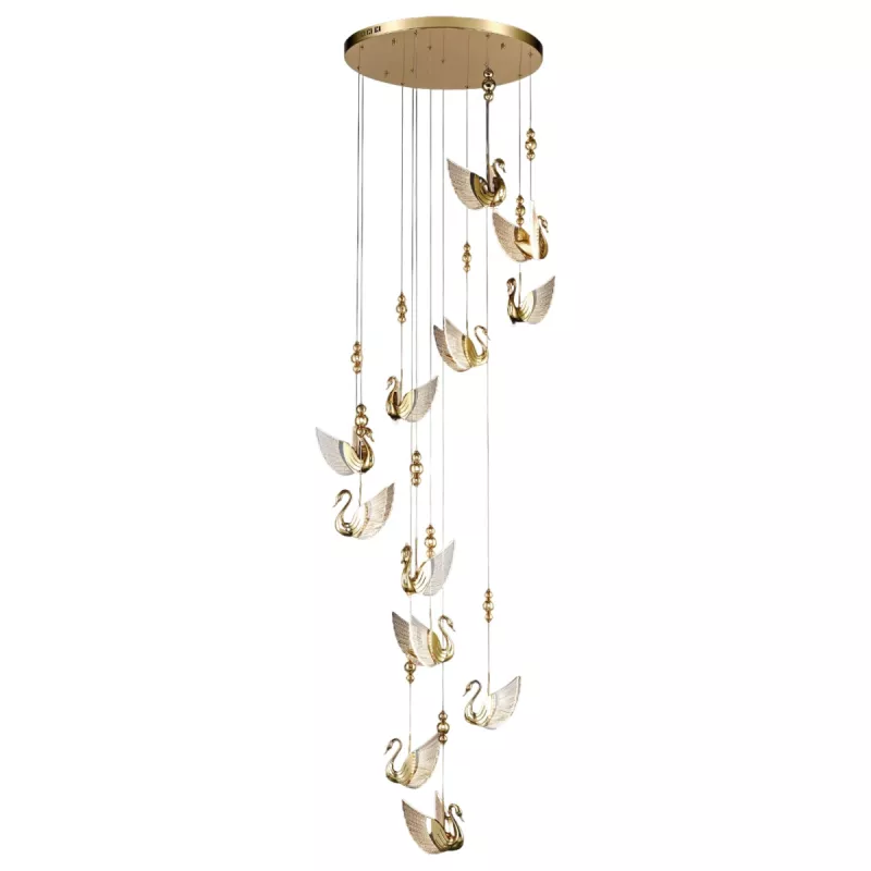 

Каскадная люстра Wertmark Letizia WE466.12.306