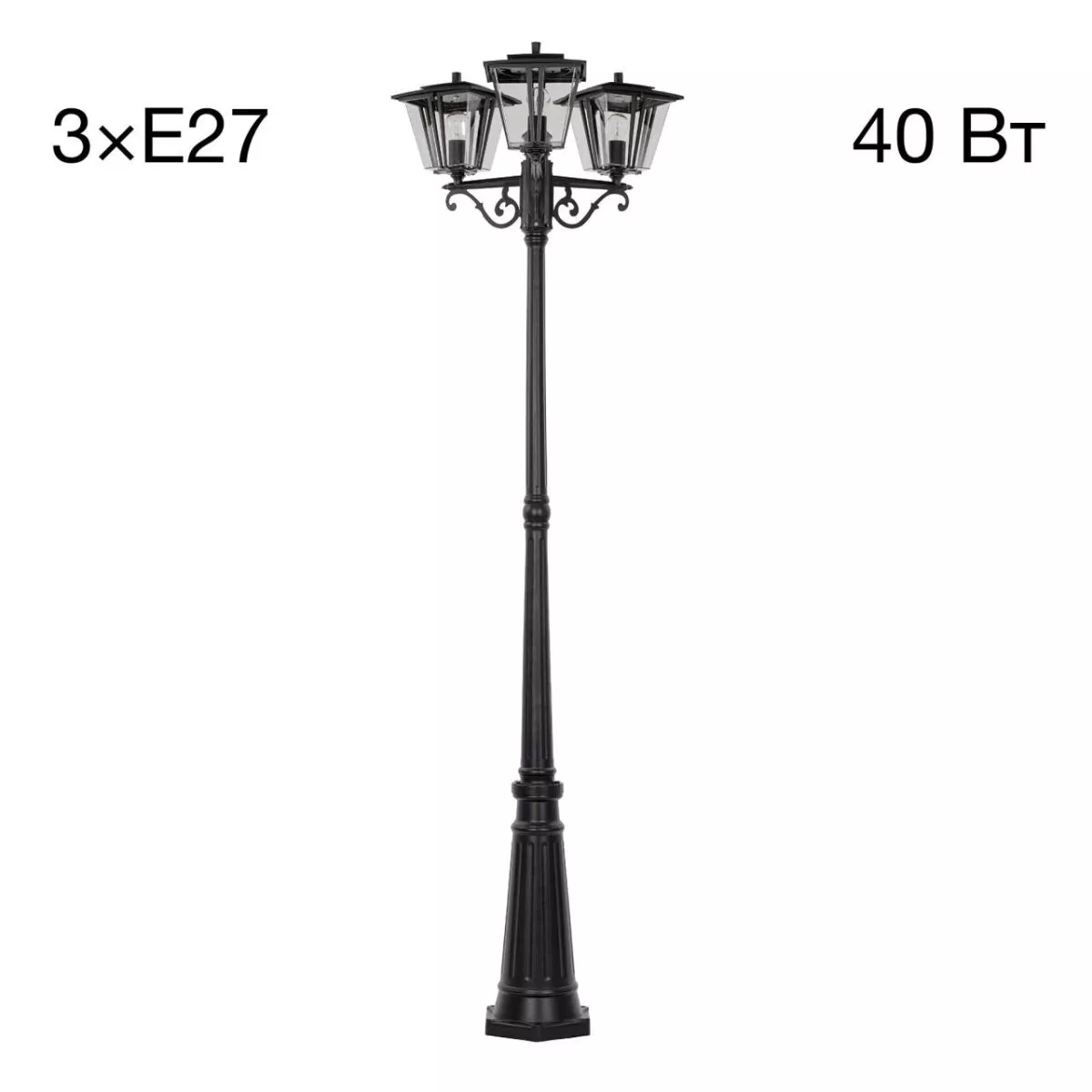   Santehnika Room Парковый светильник Citilux Forts CLU10P3