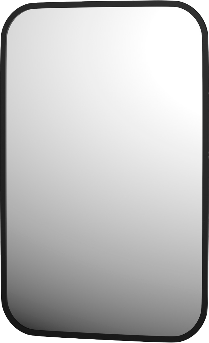 

Зеркало Defesto Aura DF 2972 40x60, с теплой подсветкой, без выключателя, черное