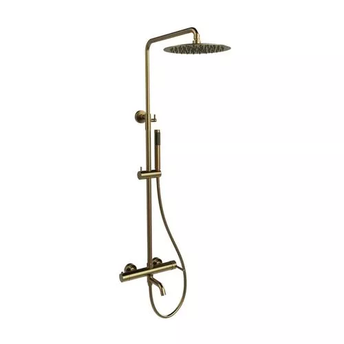 

Душевая стойка Raiber Graceful RPG-006 матовое золото