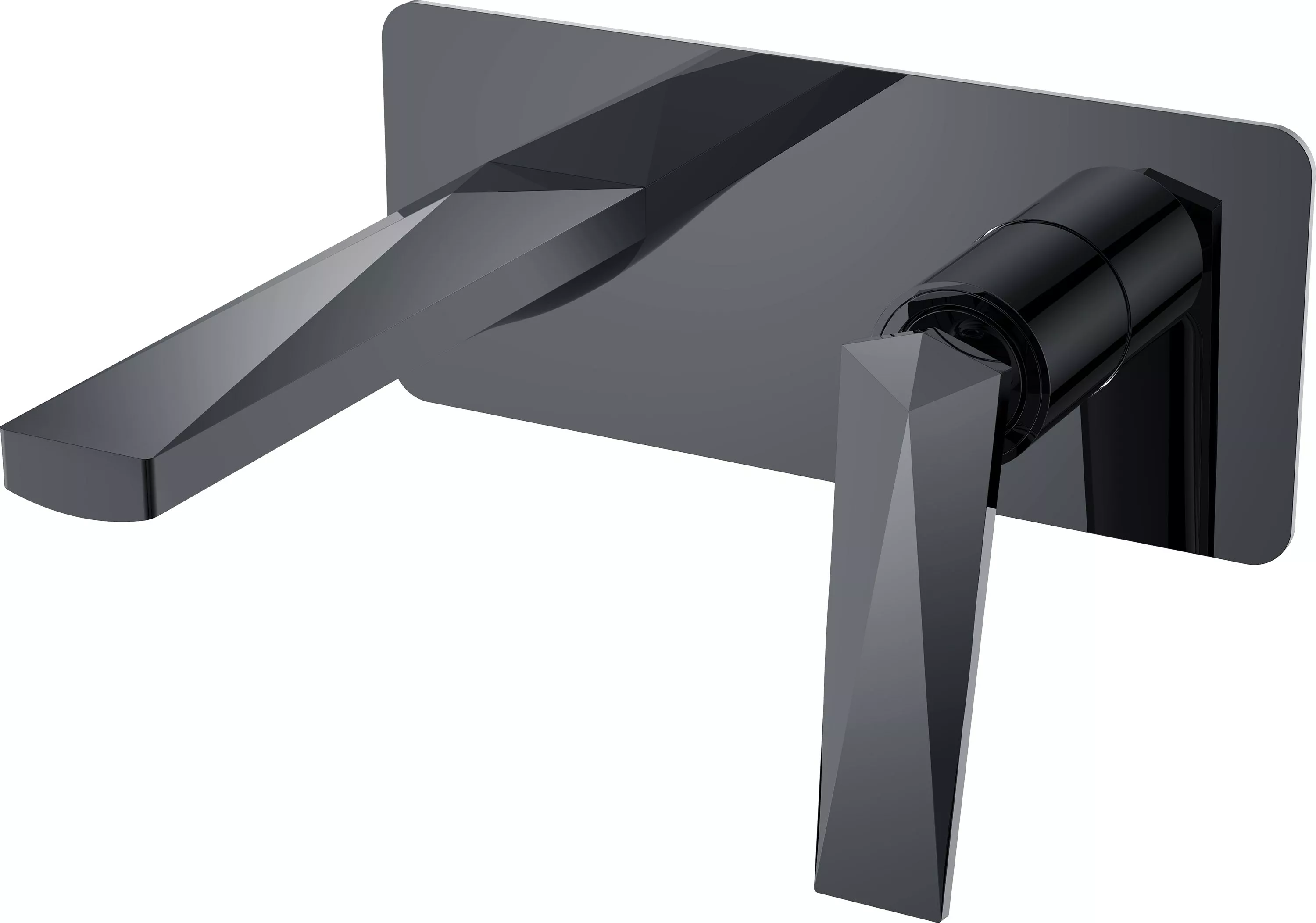 

Смеситель для раковины Boheme Venturo 375-SGM С ВНУТРЕННЕЙ ЧАСТЬЮ, shine gun metal