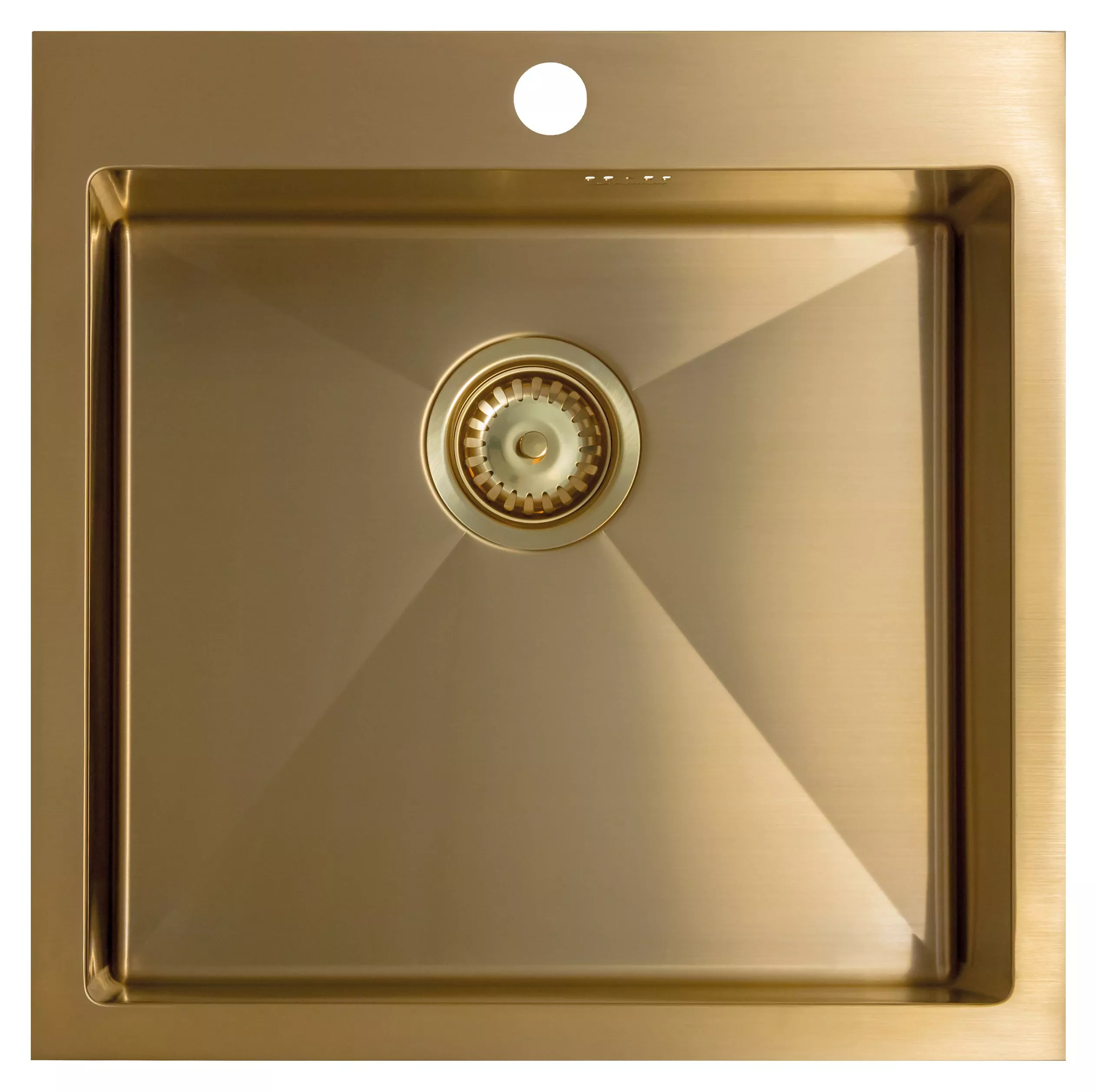 

Металлическая мойка Seaman SMB-5151 (SMB-5151S-Gold.A), Золото