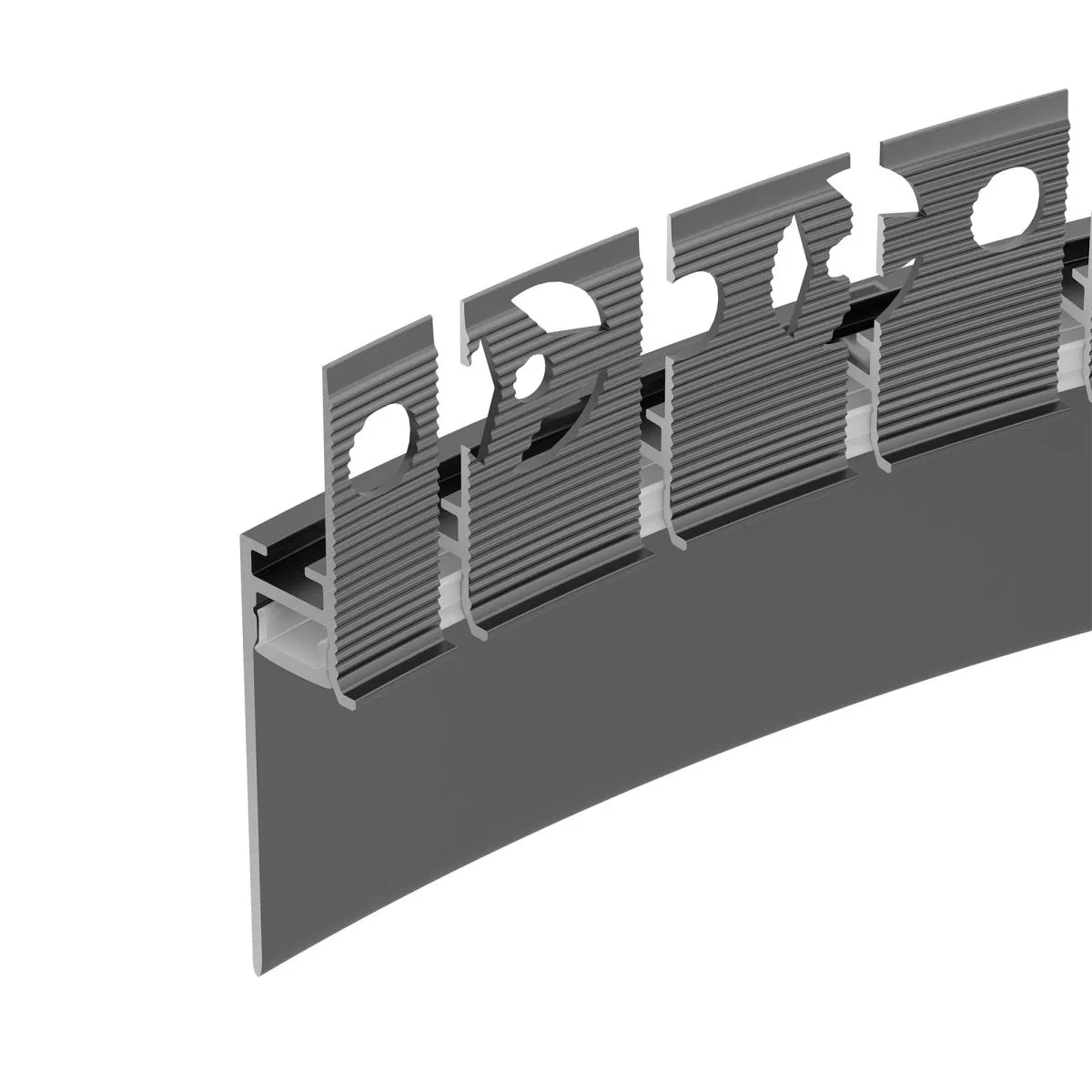 Профиль для ленты  Santehnika Room Профиль Arlight PLINTUS-FANTOM-BENT-H35-SIDE-2000 BLACK 043676(1)