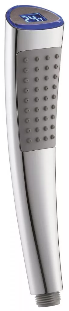 Душевая лейка BelBagno BB-D1LED-CRM с цифровым индиктаором температуры воды от Santehnika-room