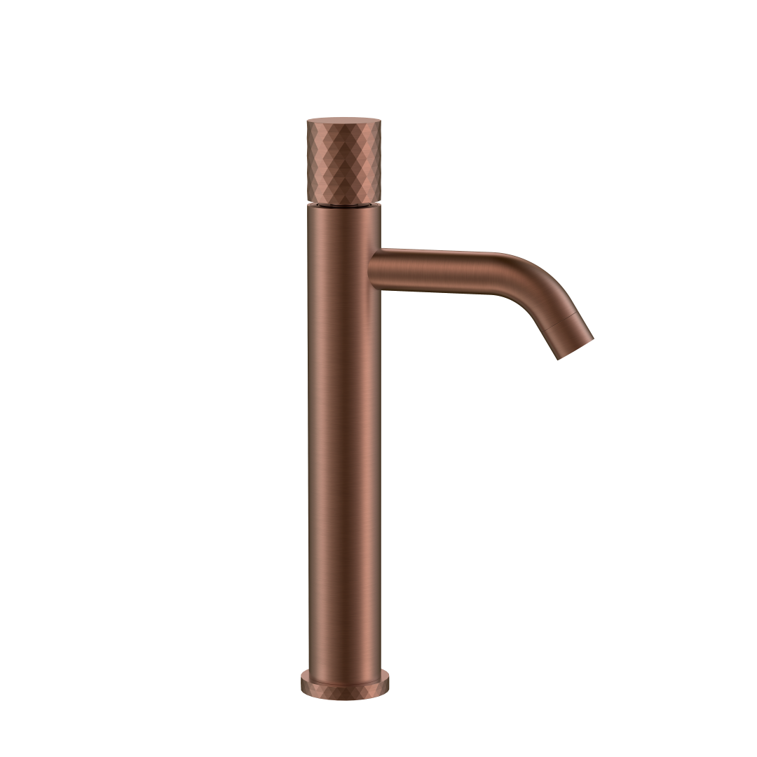 

Смеситель для раковины Boheme Stick 122-BRB brushed bronze diamond