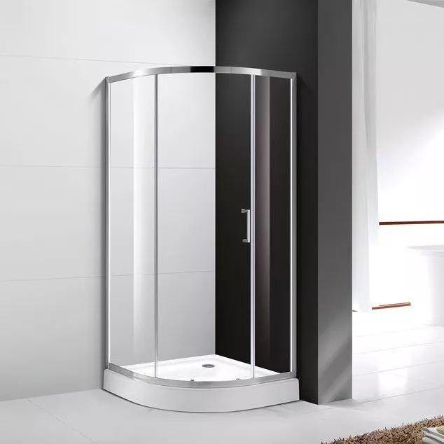 

Душевой уголок Cezares Molveno R 1 100 C Cr IV стекло прозрачное