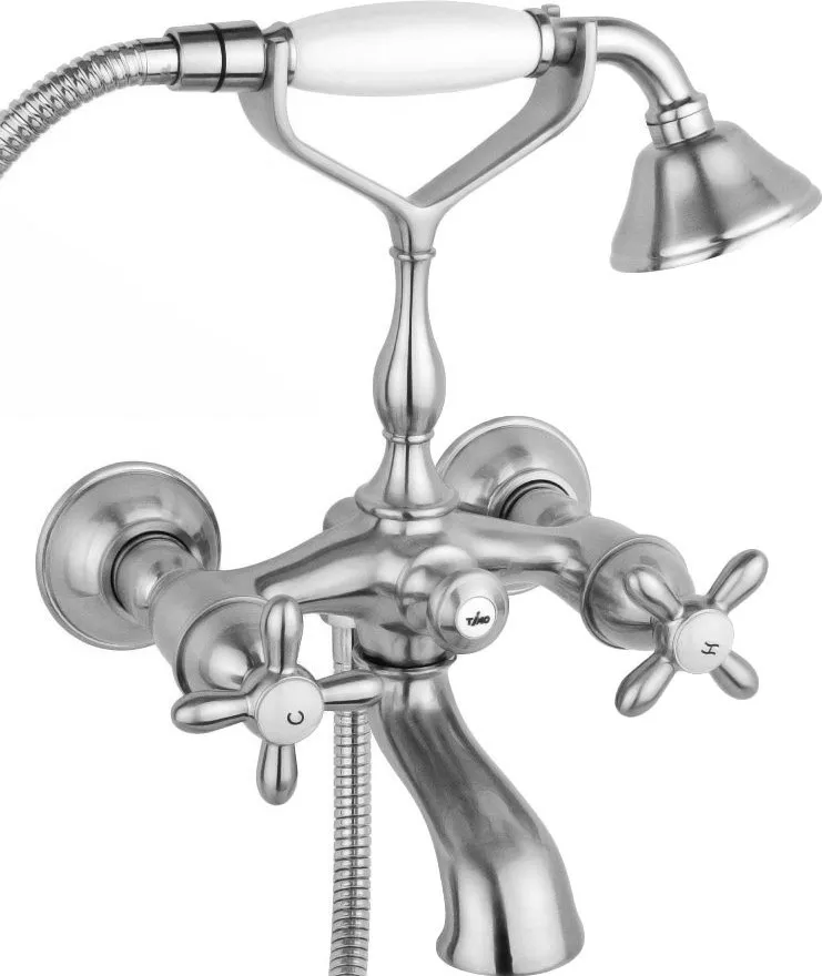 

Смеситель Timo Ritz 0144Y Silver для ванны с душем