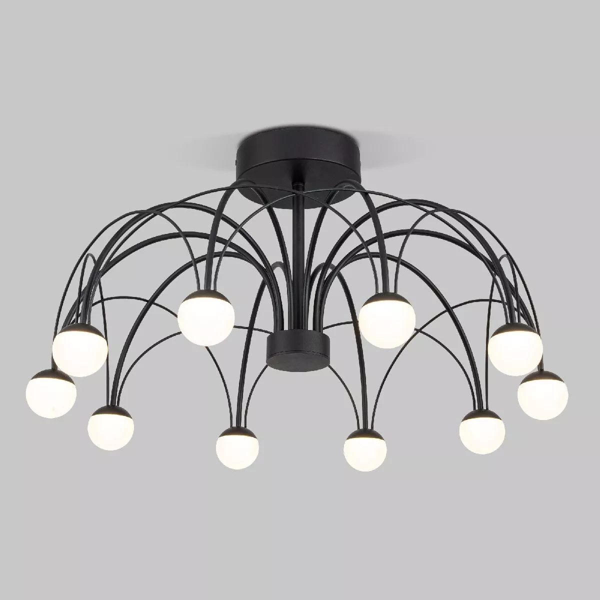 

Люстра на штанге Eurosvet Ragno 90035/10 LED черный a069307