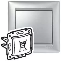 

Розетка телефонная RJ11 Legrand Valena Classic 694347