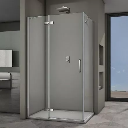 

Душевой уголок Veconi Rovigo RV-064 100х90 профиль хром (RV064-10090PR-01-19C3)