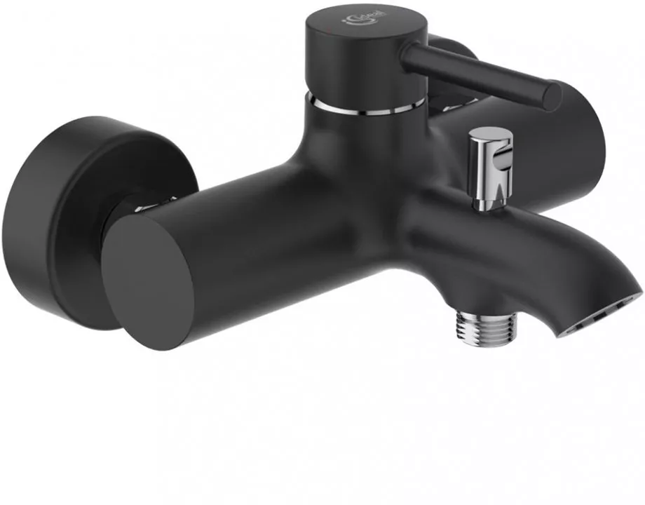 

Смеситель для ванны с душем Ideal Standard Ceraline черный (BC199U4)