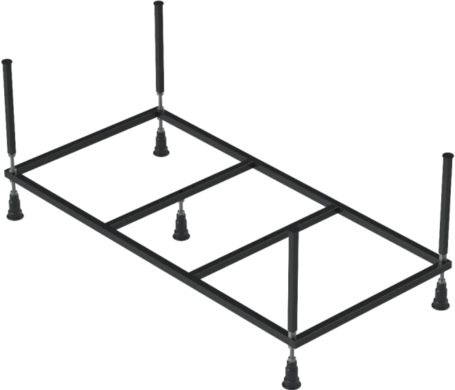 Каркас для ванны Cersanit Lorena 140 черный